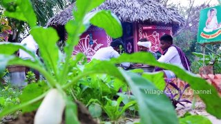 Mutton Gravy | Fish Fry | Boiled Egg | 3 Recipes Cooking by 1st Month YouTube Earning | Village Food