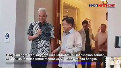 Bertemu dengan JK, Ganjar Pranowo: Kami Diskusi Panjang tentang Negara