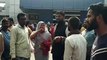 दुर्घटना में महिला सफाई कर्मचारी की मौत, सफाई कर्मियों ने किया हंगामा