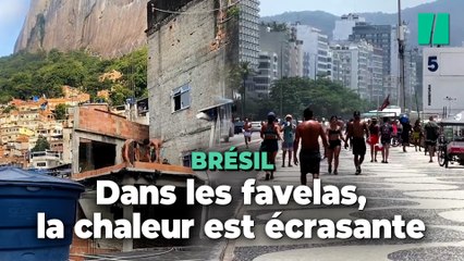 Au Brésil, à un mois de l'été, une vague de chaleur écrase tout et surtout les plus pauvres