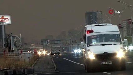 Güneydoğu'da gündüz geceye döndü: Göz gözü görmedi, hava kalitesi düştü