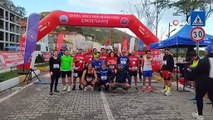 İnebolu'da düzenlenen Uluslararası İstiklal Yolu Şerife Bacı Yarı Maratonu büyük ilgi gördü