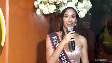 No Show Diário especial na Expo Negócios, Miss Cajazeiras fala de seu amor por sua terra natal