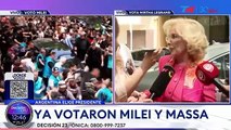 Votó Mirtha Legrand