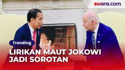 Kaget Tiba-tiba Diajak Jabat Tangan Joe Biden, Lirikan Maut Jokowi Jadi Sorotan