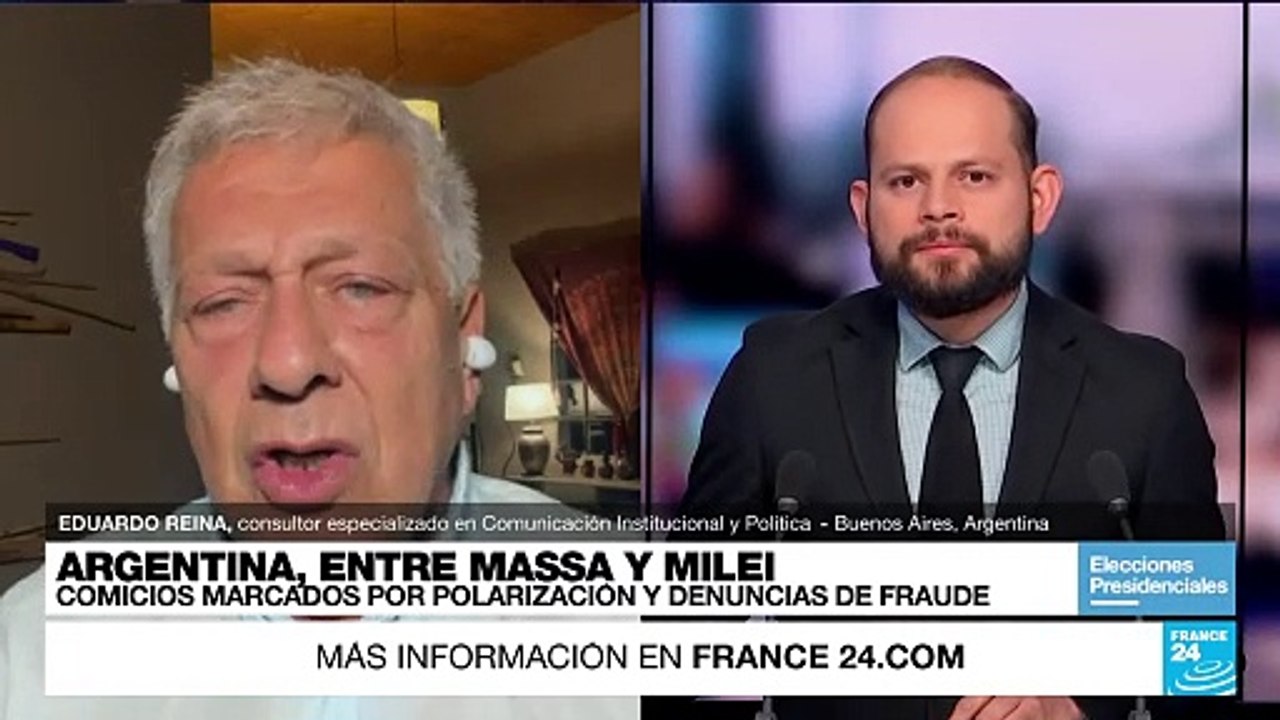Eduardo Reina: "En Argentina tenemos que elegir entre dos malos candidatos"