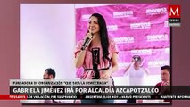 Gabriela Jiménez va por alcaldía de Azcapotzalco en Morena