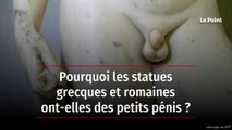 Pourquoi les statues grecques et romaines ont-elles des petits pénis ?