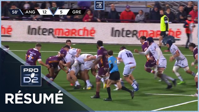 PRO D2 Saison 2023-2024 J11 - Résumé Soyaux-Angouleme XV-FC Grenoble Rugby