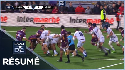 PRO D2 Saison 2023-2024 J11 - Résumé Soyaux-Angouleme XV-FC Grenoble Rugby