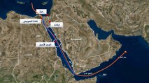 خريطة تفاعلية حول مسار السفينة التي احتجزها الحوثيون في البحر الأحمر