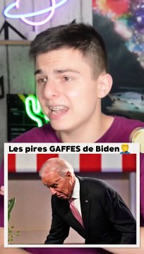 Les pires gaffes du Président Joe Biden..
