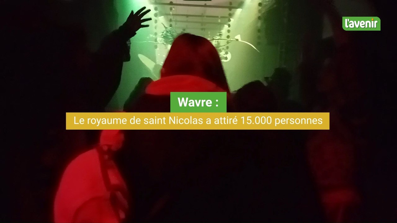 Le royaume de Saint-Nicolas a attiré 15.000 personnes à Wavre