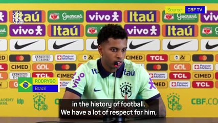 Brazil still wary of 'best in the world' Messi