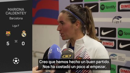 Mariona: "Es una victoria contundente"