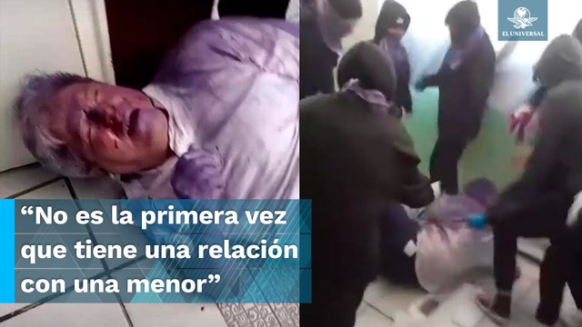 Alumnas de IPN golpean a maestro por presunto acoso sexual