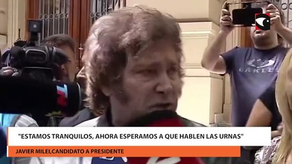 Estamos tranquilos, ahora esperamos a que hablen las urnas