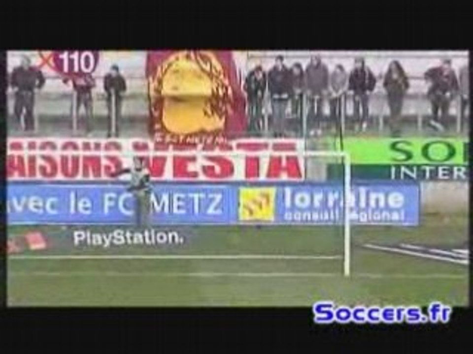 metz-toulouse 31emes journee 2007/2008 2emes but Emana