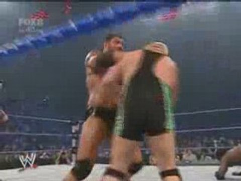 Smackdown Batista vs Bobby Lashley vs Finlay
