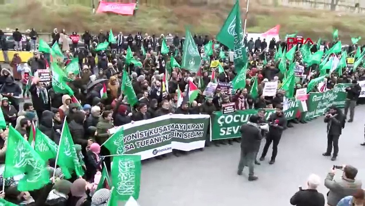 Gazze Dayanışma Platformu İsrail'le Ticari İlişkilere Karşı Eylem Yaptı