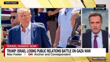 See what Trump said about US involvement in Israel-Hamas war