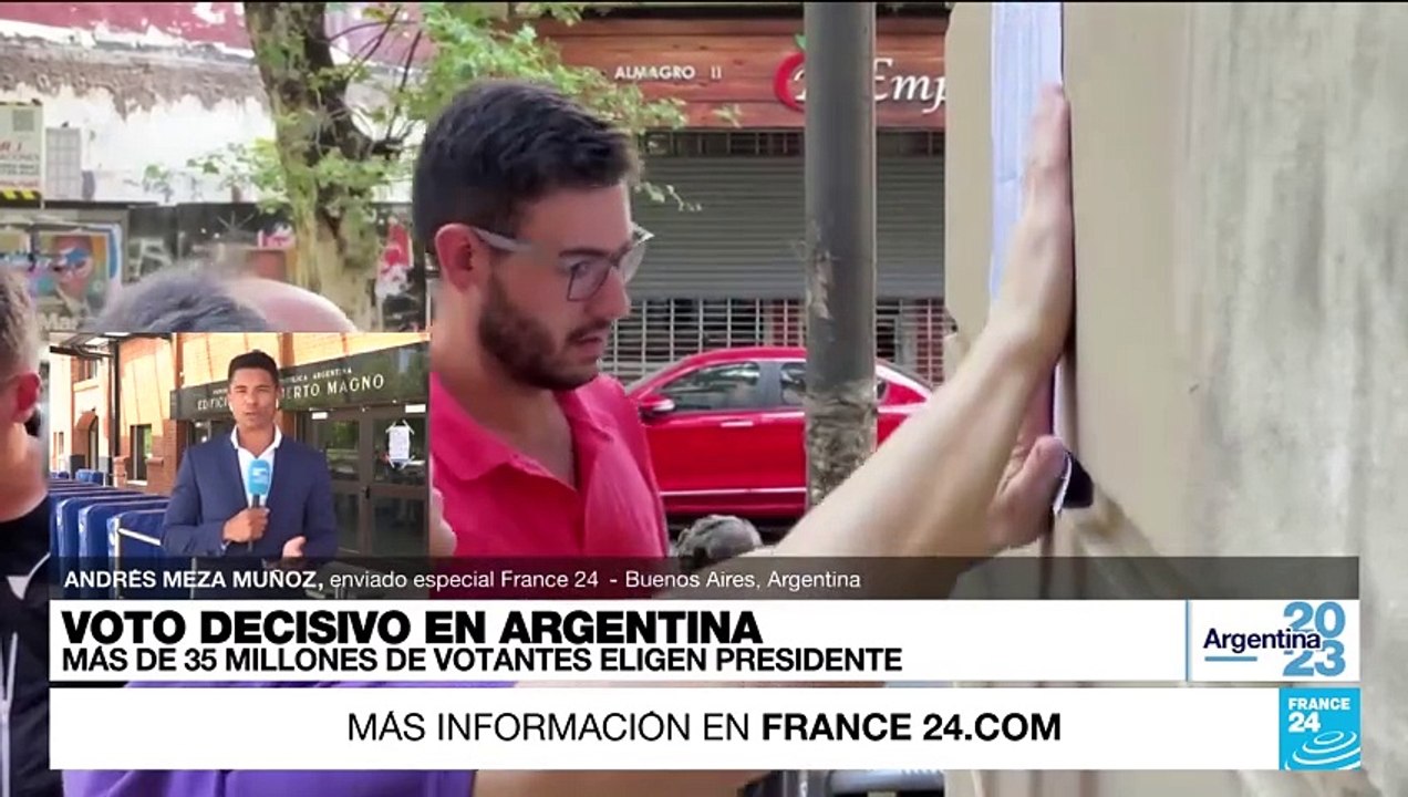 Informe desde Buenos Aires: los indecisos, factor clave para definir el balotaje en Argentina