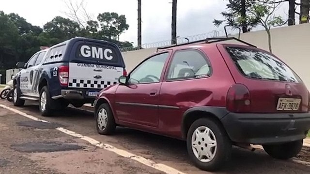 Corsa com alerta de furto é recuperado pela Guarda Municipal