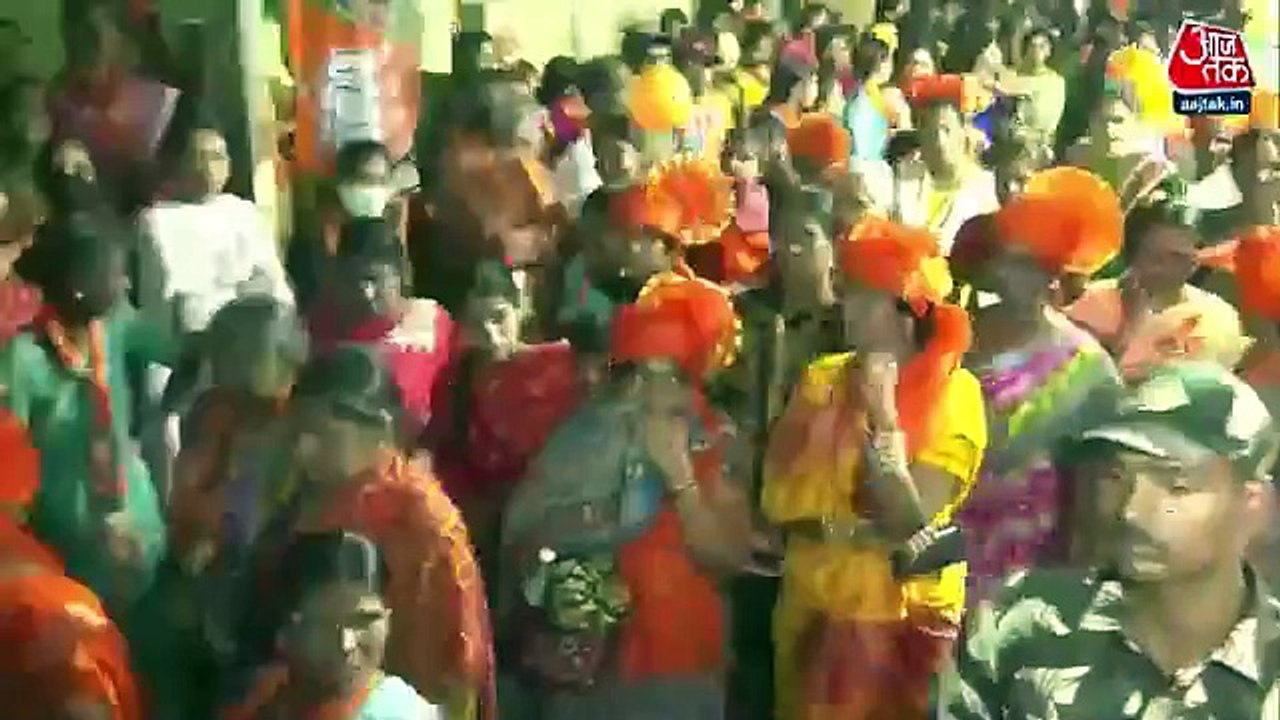 JP Nadda holds road show in Hyderabad, slams op...