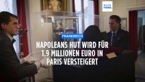 Napoleons Filzhut für 1,9 Millionen Euro versteigert