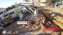 Israel muestra un túnel de Hamás debajo del Hospital Shifa