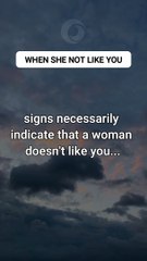 She avoids physical contact or personal space.