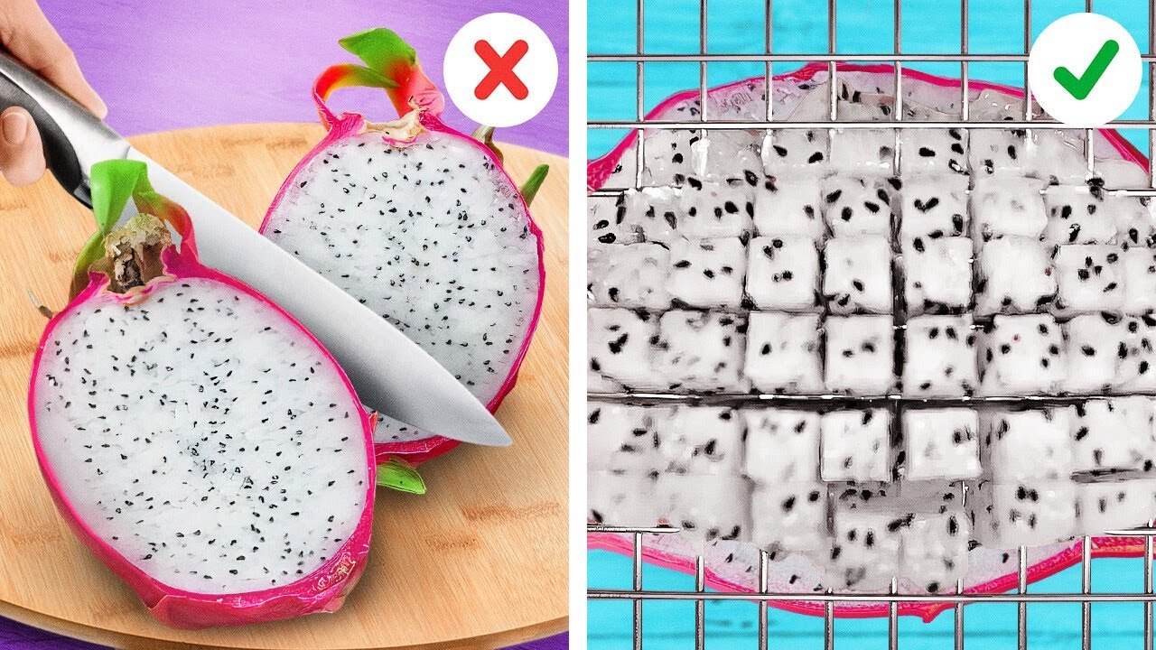 Techniques simples de découpe et d'épluchage pour les fruits, les légumes et plus encore!