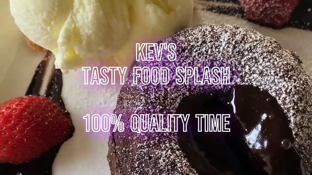 Kev's Tasty Food Splash: 100% Quality Time | Italian Amarena Cherries Ice Cream & More #tastyfoods