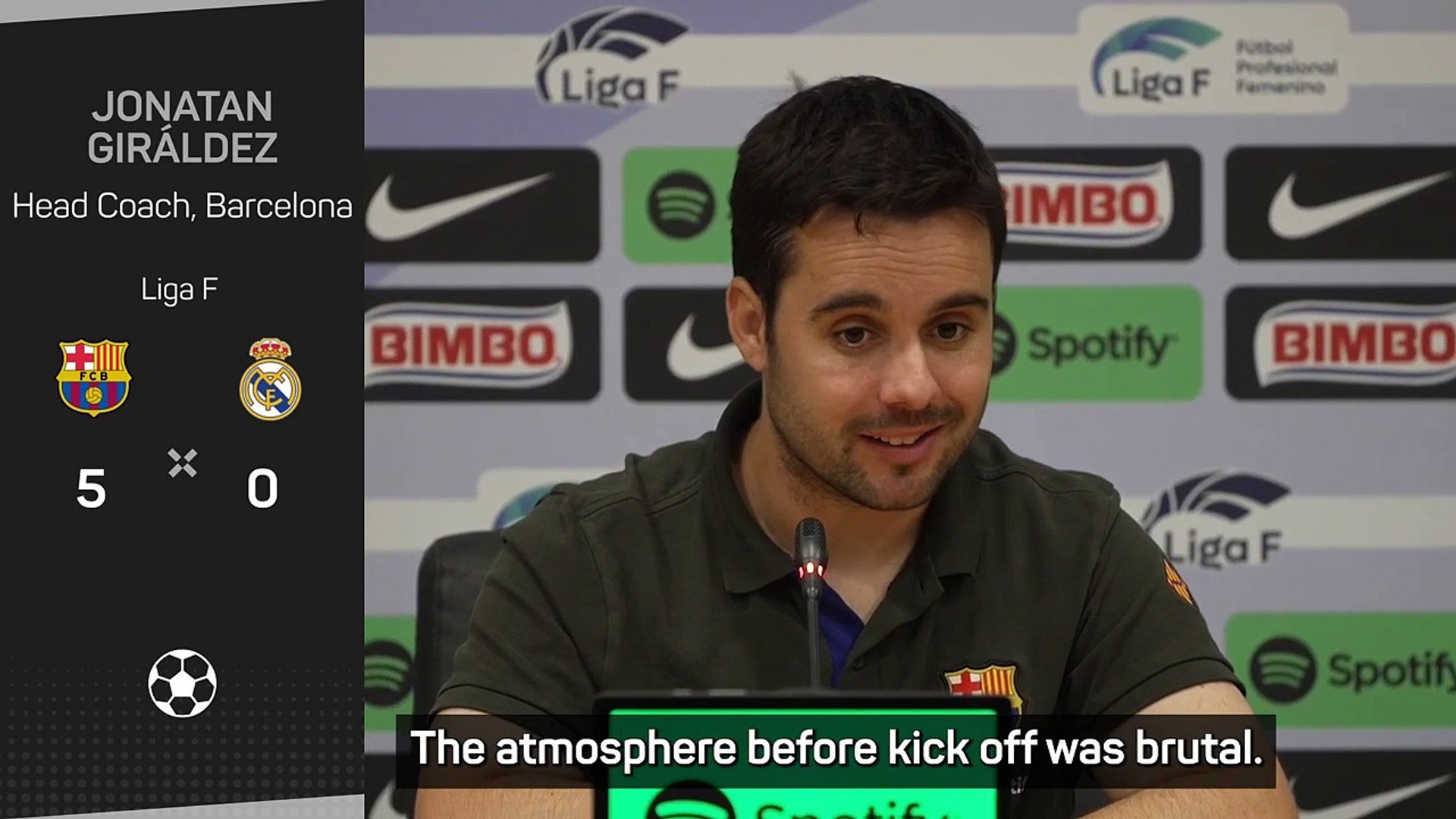 Barcelona boss golden edge