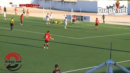 الهدف الاول لمصر في تونس