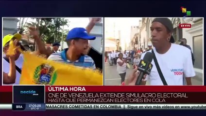 Video herunterladen: Venezuela: Extienden simulacro electoral hasta que prevalezcan electores en cola