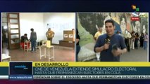 Continúan largas filas en Venezuela de electores para el simulacro