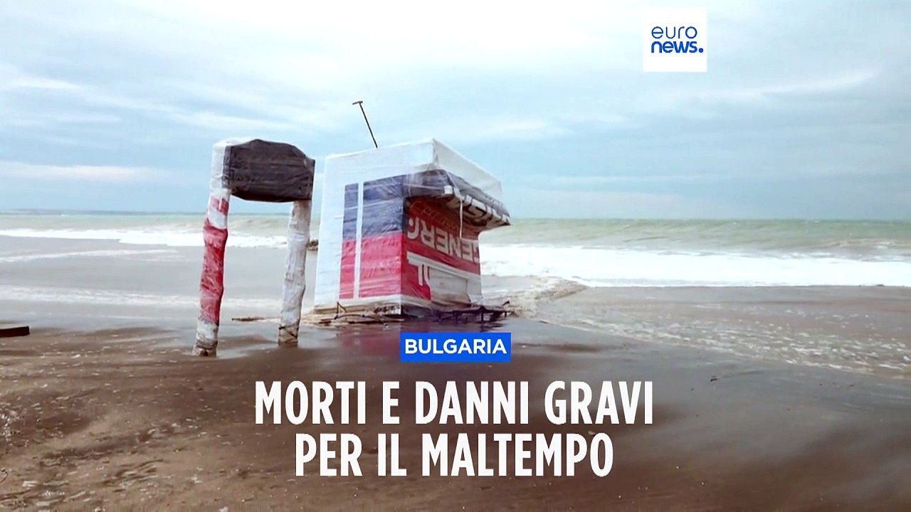 Emergenza venti e piogge in Bulgaria, la situazione peggiore a Varna