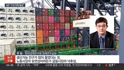 下载视频: IMF, 한국 당분간 성장률 2%대 전망…구조개혁 주문