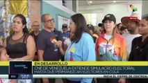 Venezolanos y venezolanas asisten con júbilo al simulacro electoral sobre el Esequibo