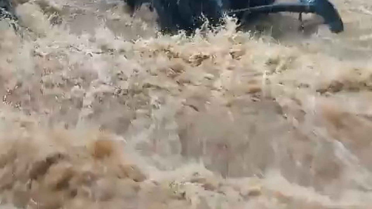 Inundaciones en República Dominicana.