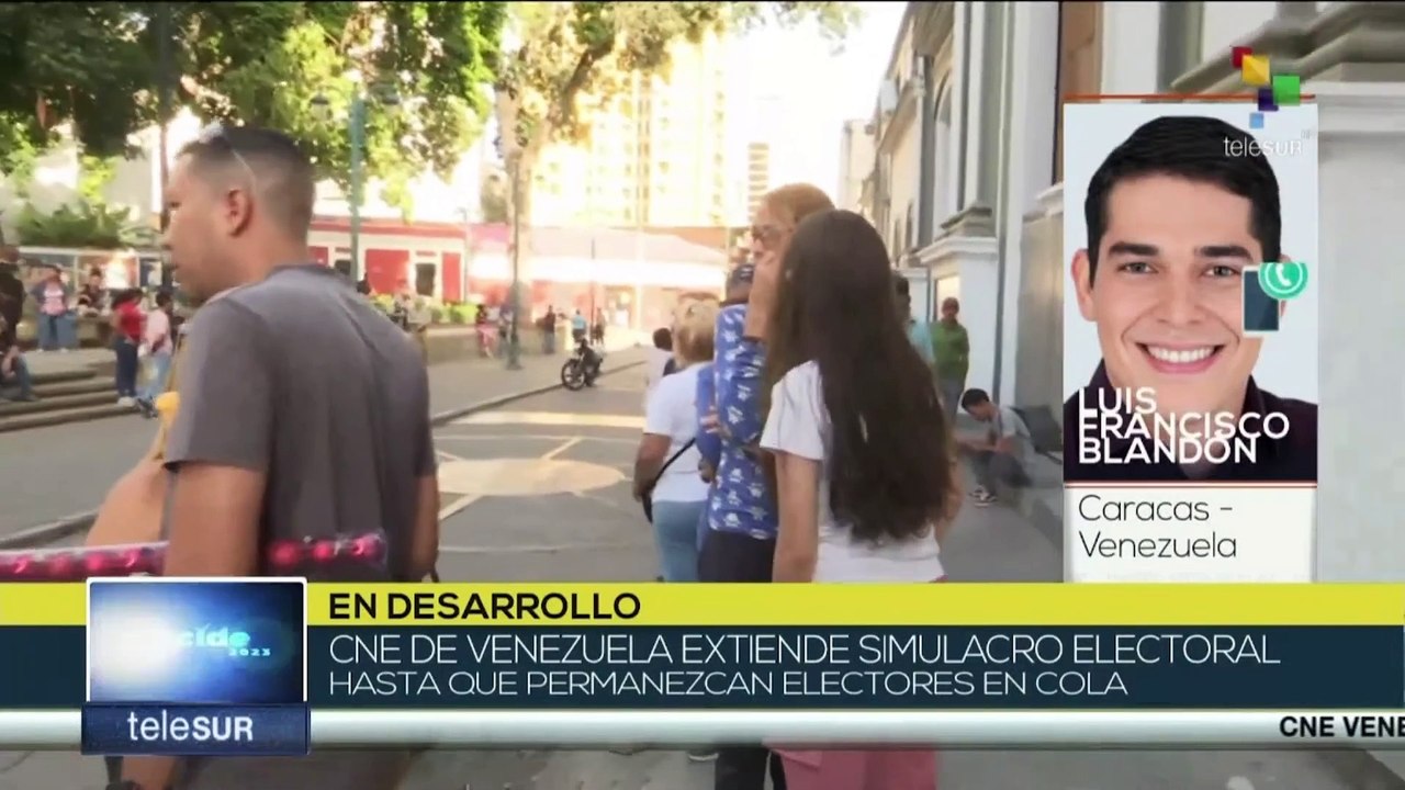 Venezuela: Se mantienen las personas en las colas, lo que supera todas las expectativas