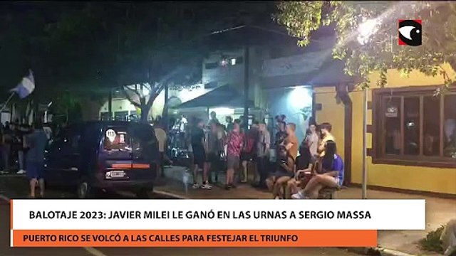 Balotaje 2023 Javier Milei le ganó en las urnas a Sergio Massa