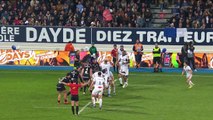 TOP 14 - Essai de Nathanael HULLEU (CO) - Castres Olympique - Stade Toulousain - Saison 2023-2024