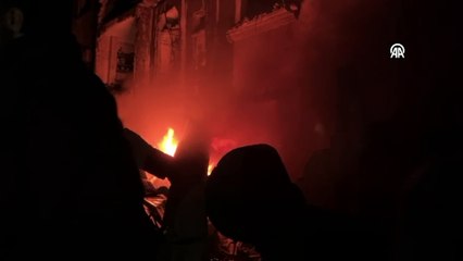 İsrail savaş uçakları mülteci kampını bombaladı