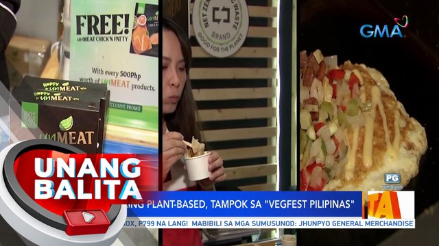 Mga pagkaing plant-based, tampok sa Vegfest Pilipinas | UB