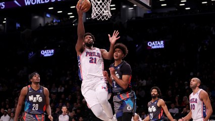 Résumé NBA : Joel Embiid et les Sixers écrasent les Nets