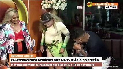 Cantor Mário Massa agita programa da LU especial na Cajazeiras Expo Negócios