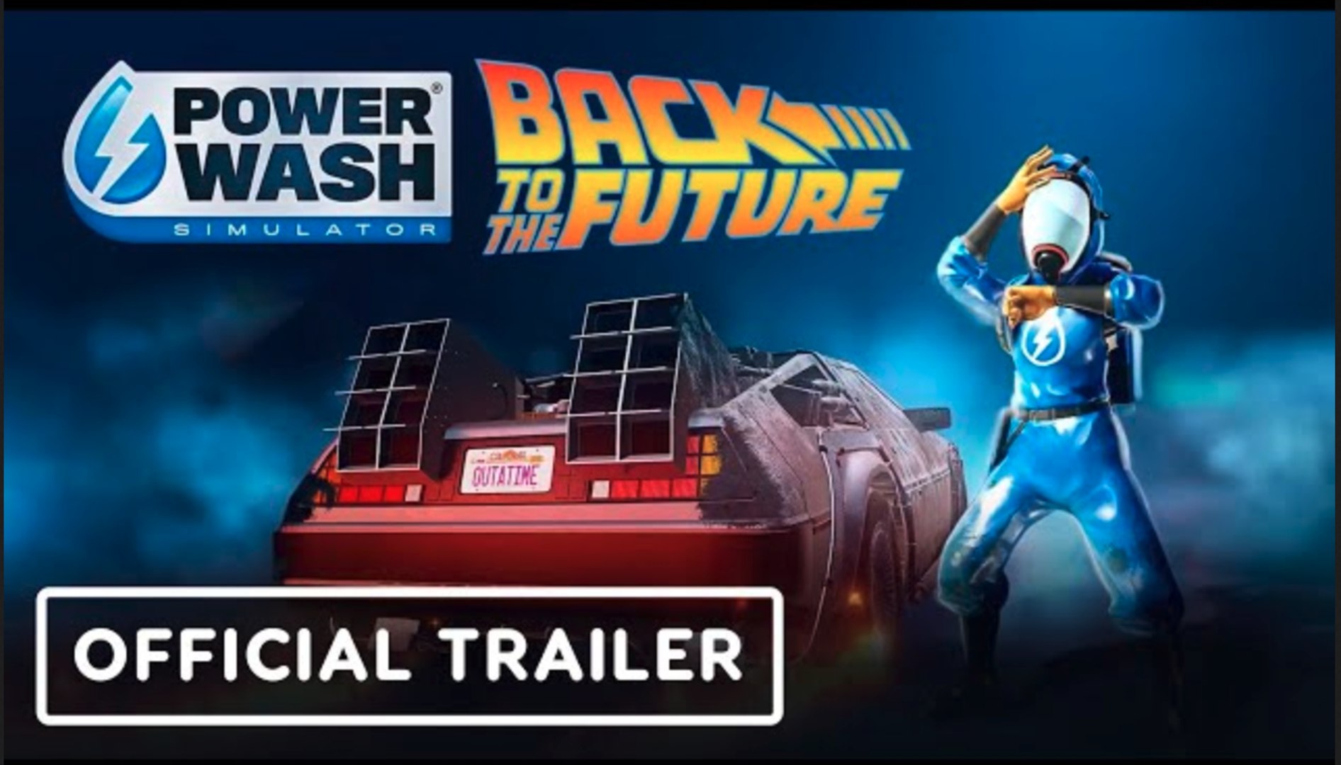 PowerWash Simulator: Back to the Future cover or packaging