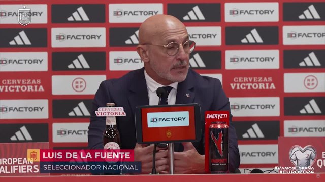 Luis de la Fuente da la cara tras la grave lesión de rodilla de Gavi